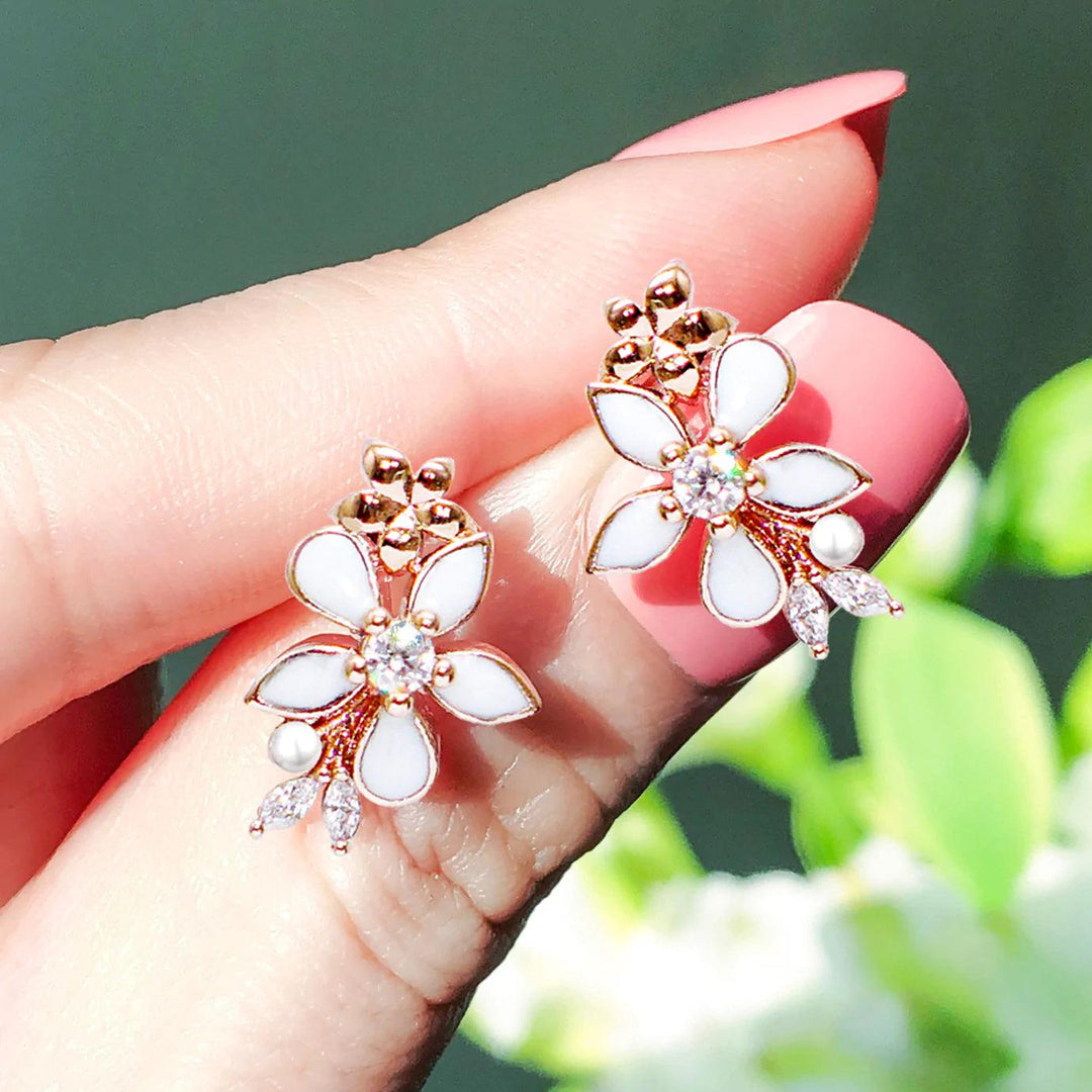 Bông Tai Wing Bling Mini Lily Blossom Earrings - Kallos Vietnam