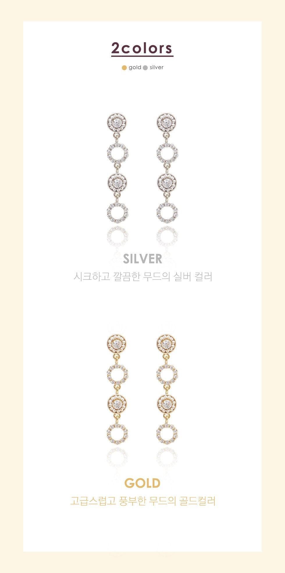 Bông Tai Wing Bling Monogram Earrings - Kallos Vietnam