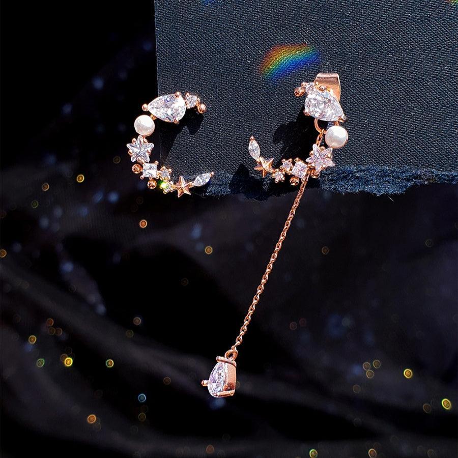 Bông Tai Wing Bling Moon Goddess Luna Earrings - Kallos Vietnam