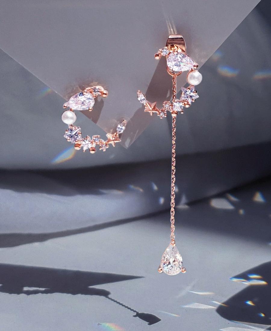 Bông Tai Wing Bling Moon Goddess Luna Earrings - Kallos Vietnam