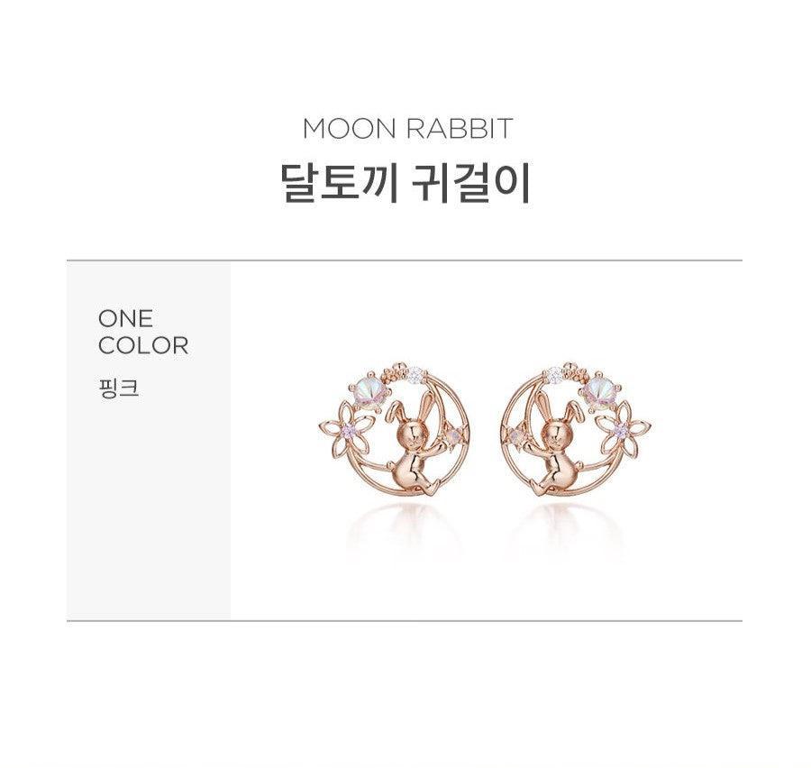 Bông Tai Wing Bling Moon Rabbit Earrings - Kallos Vietnam