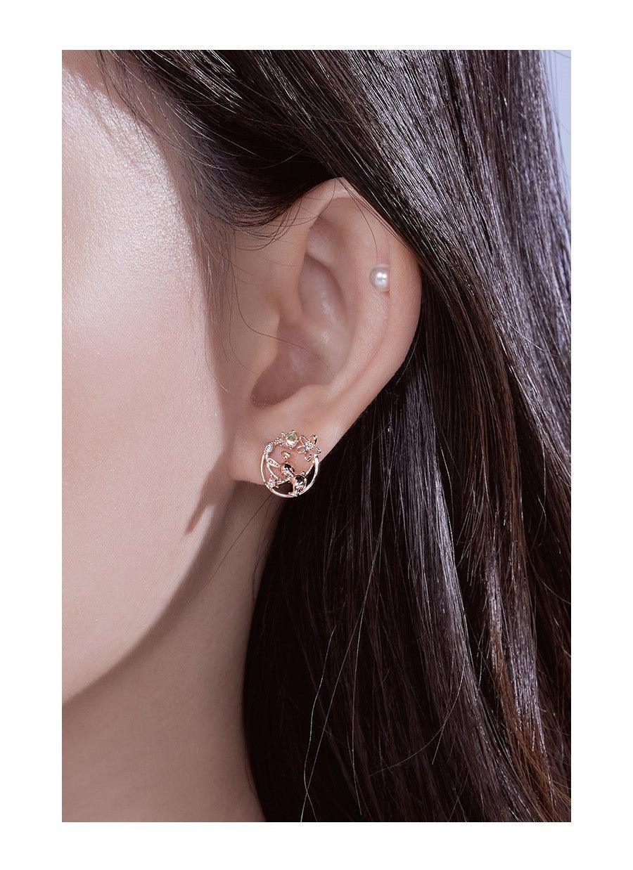 Bông Tai Wing Bling Moon Rabbit Earrings - Kallos Vietnam