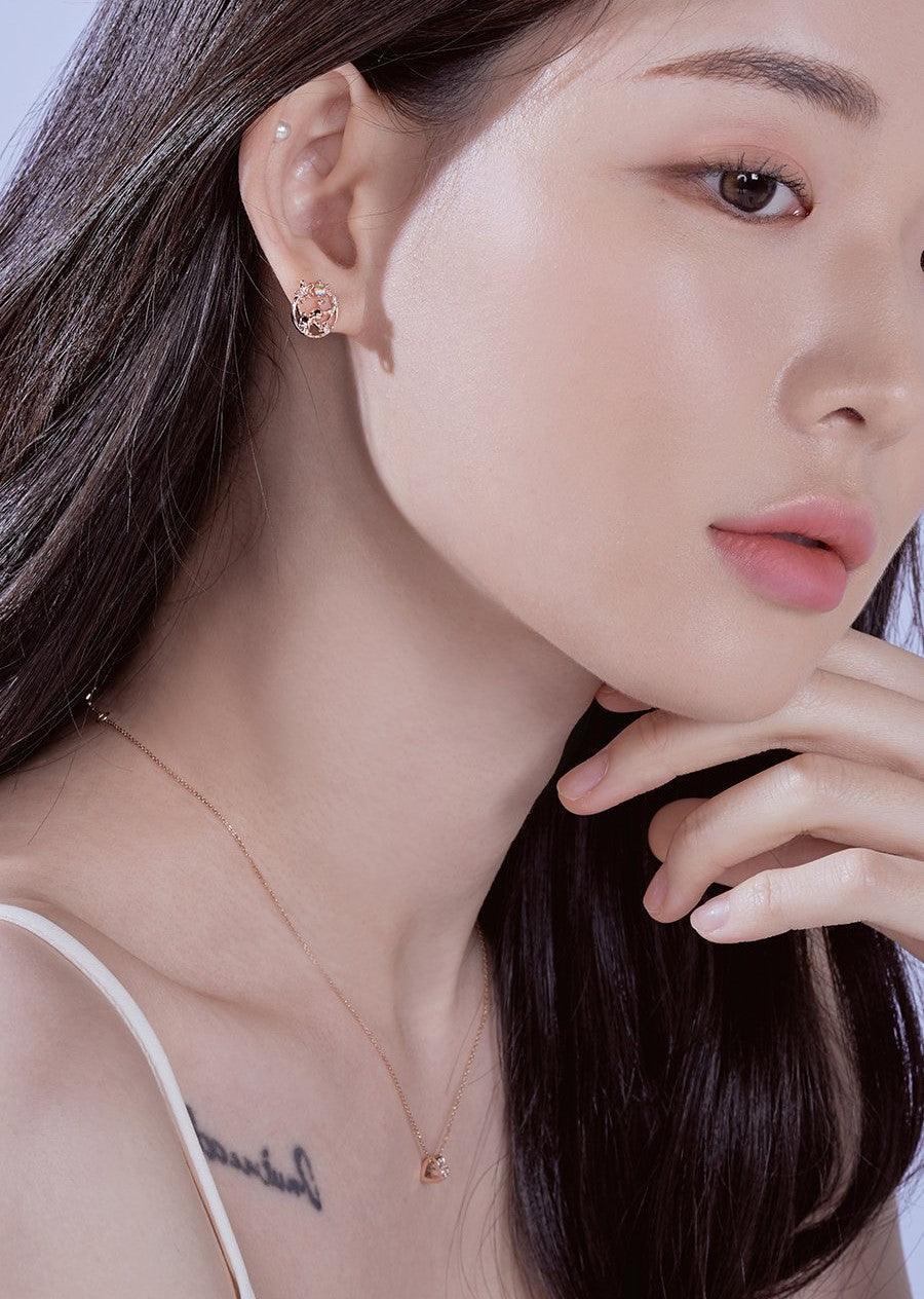 Bông Tai Wing Bling Moon Rabbit Earrings - Kallos Vietnam