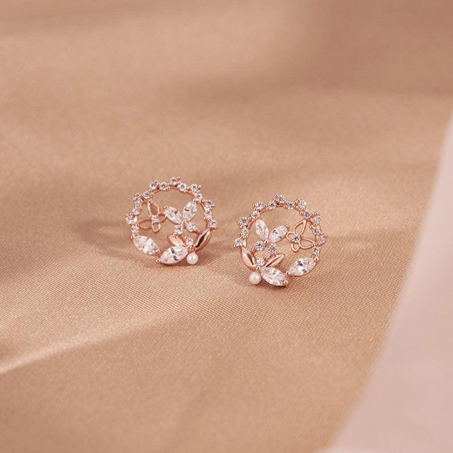 Bông Tai Wing Bling Nadia Flower Stud Earrings - Kallos Vietnam