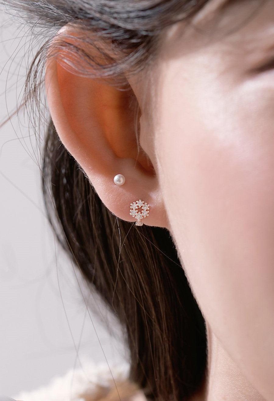 Bông Tai Wing Bling Oat Hoop Earrings - Kallos Vietnam