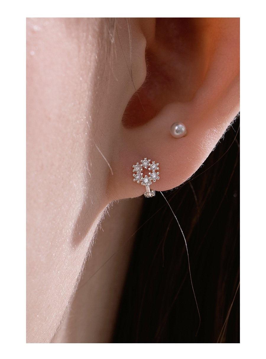 Bông Tai Wing Bling Oat Hoop Earrings - Kallos Vietnam