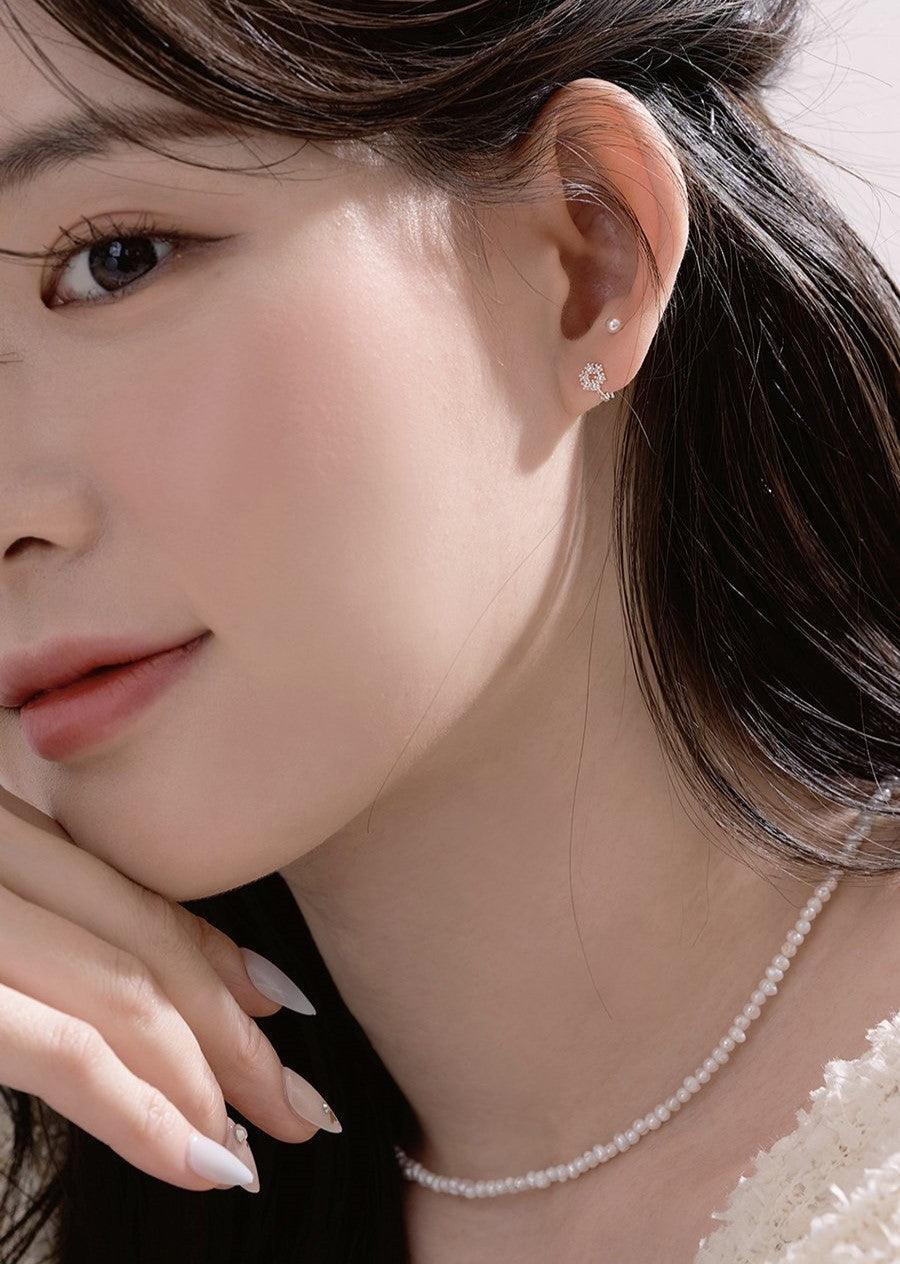 Bông Tai Wing Bling Oat Hoop Earrings - Kallos Vietnam