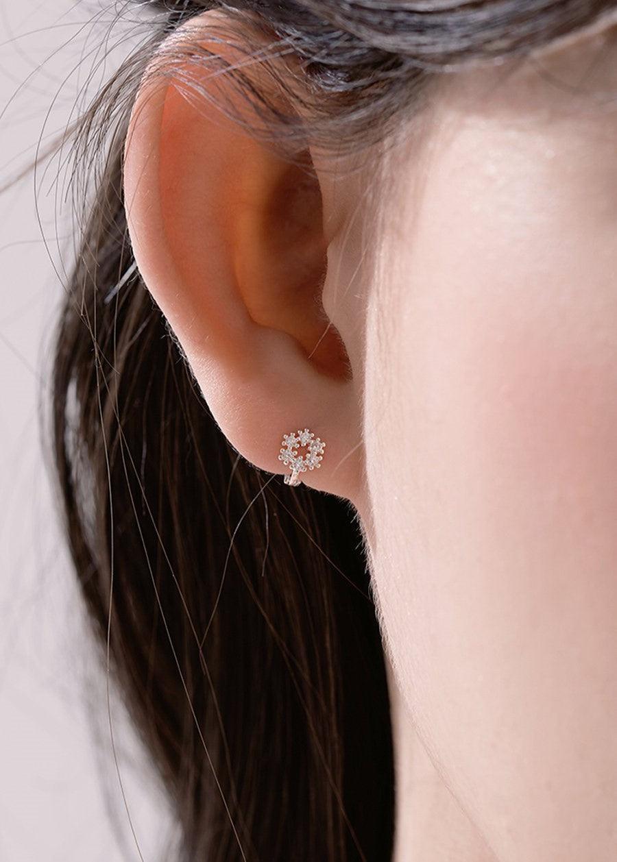 Bông Tai Wing Bling Oat Hoop Earrings - Kallos Vietnam