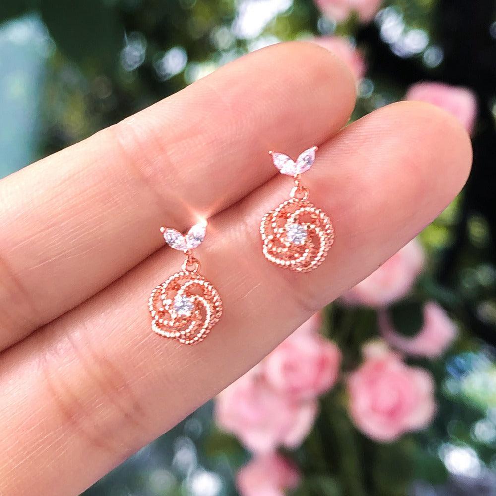 Bông Tai Wing Bling Rose J Earrings - Kallos Vietnam