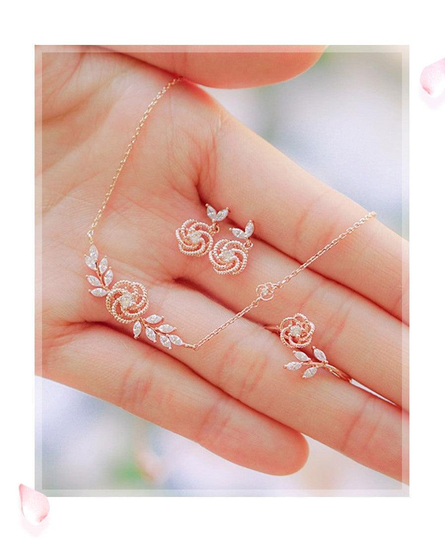 Bông Tai Wing Bling Rose J Earrings - Kallos Vietnam