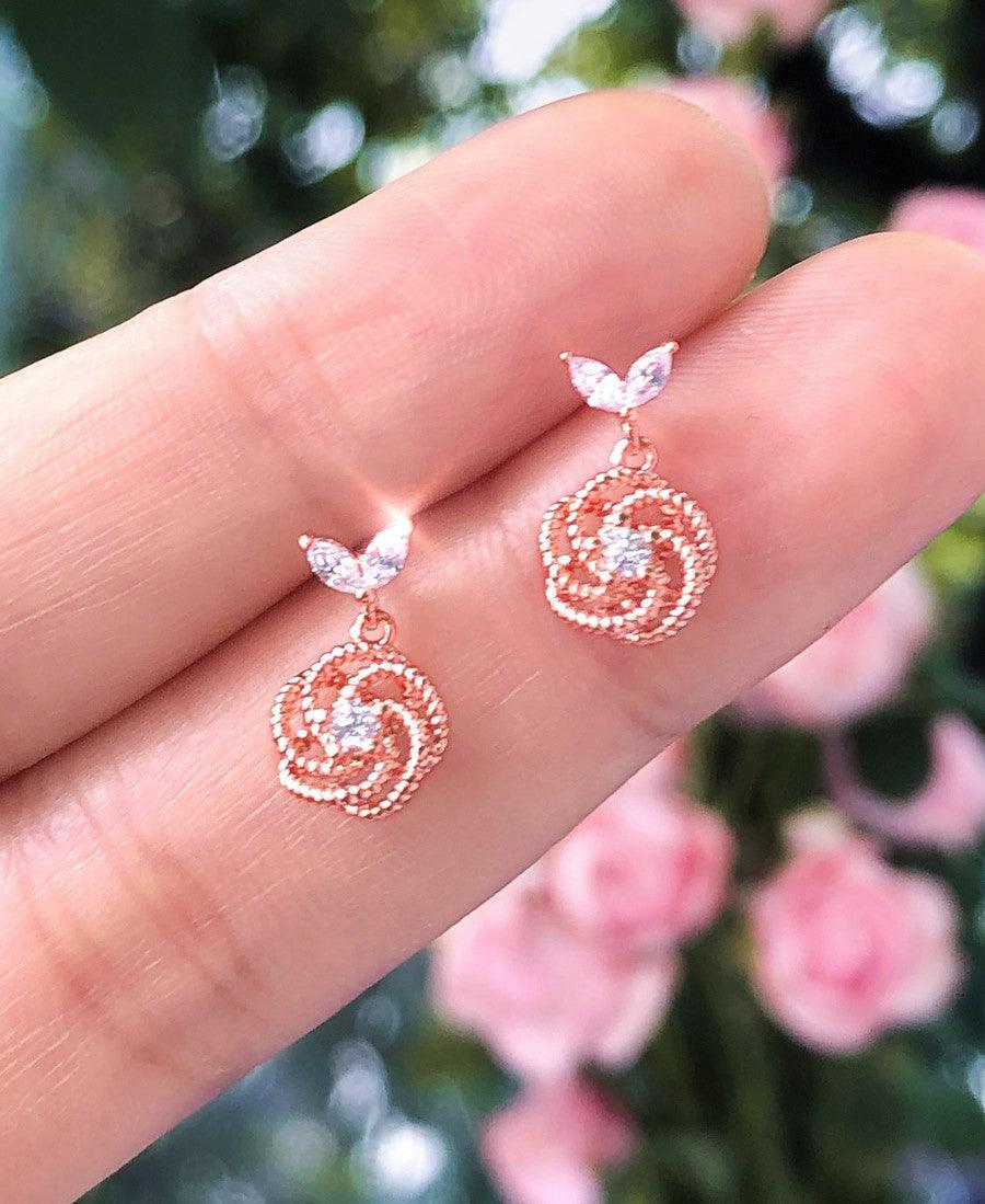 Bông Tai Wing Bling Rose J Earrings - Kallos Vietnam
