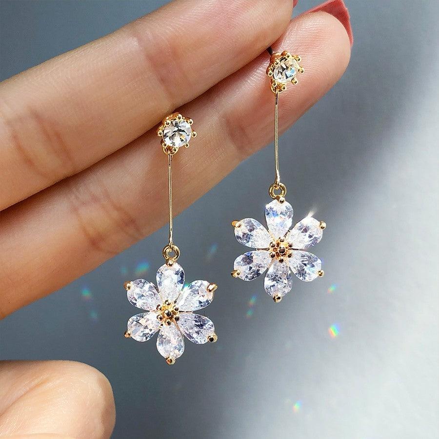 Bông Tai Wing Bling Sallyana Flower Drop Earrings - Kallos Vietnam