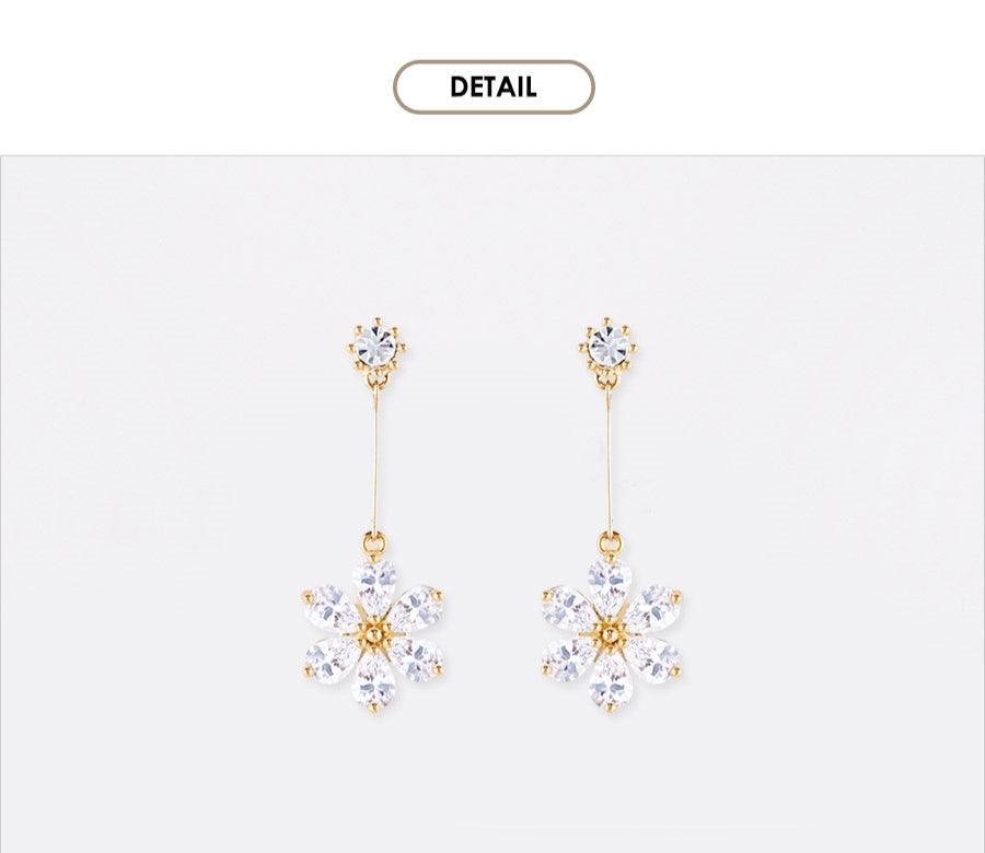 Bông Tai Wing Bling Sallyana Flower Drop Earrings - Kallos Vietnam