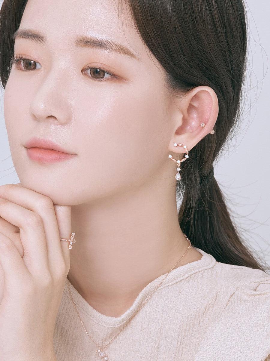 Bông Tai Wing Bling Shine Curl Earrings - Kallos Vietnam