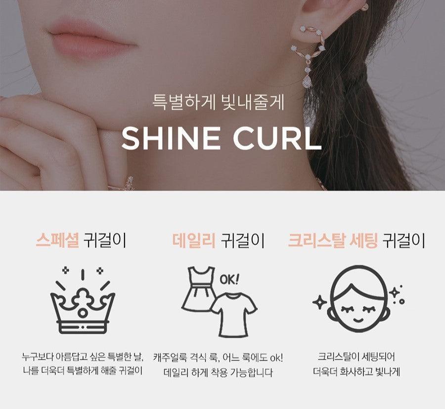 Bông Tai Wing Bling Shine Curl Earrings - Kallos Vietnam