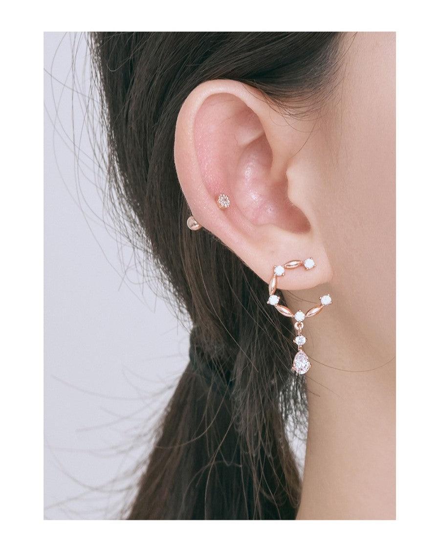 Bông Tai Wing Bling Shine Curl Earrings - Kallos Vietnam