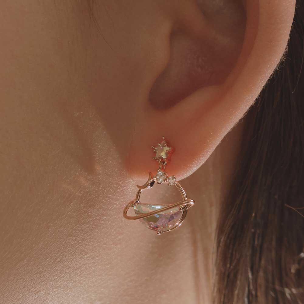 Bông Tai Wing Bling Venus Crystal Drop Earrings - Kallos Vietnam