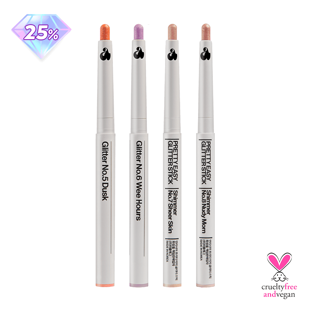 Bút Nhũ Mắt Unleashia Pretty Easy Glitter Stick Set - Kallos Vietnam