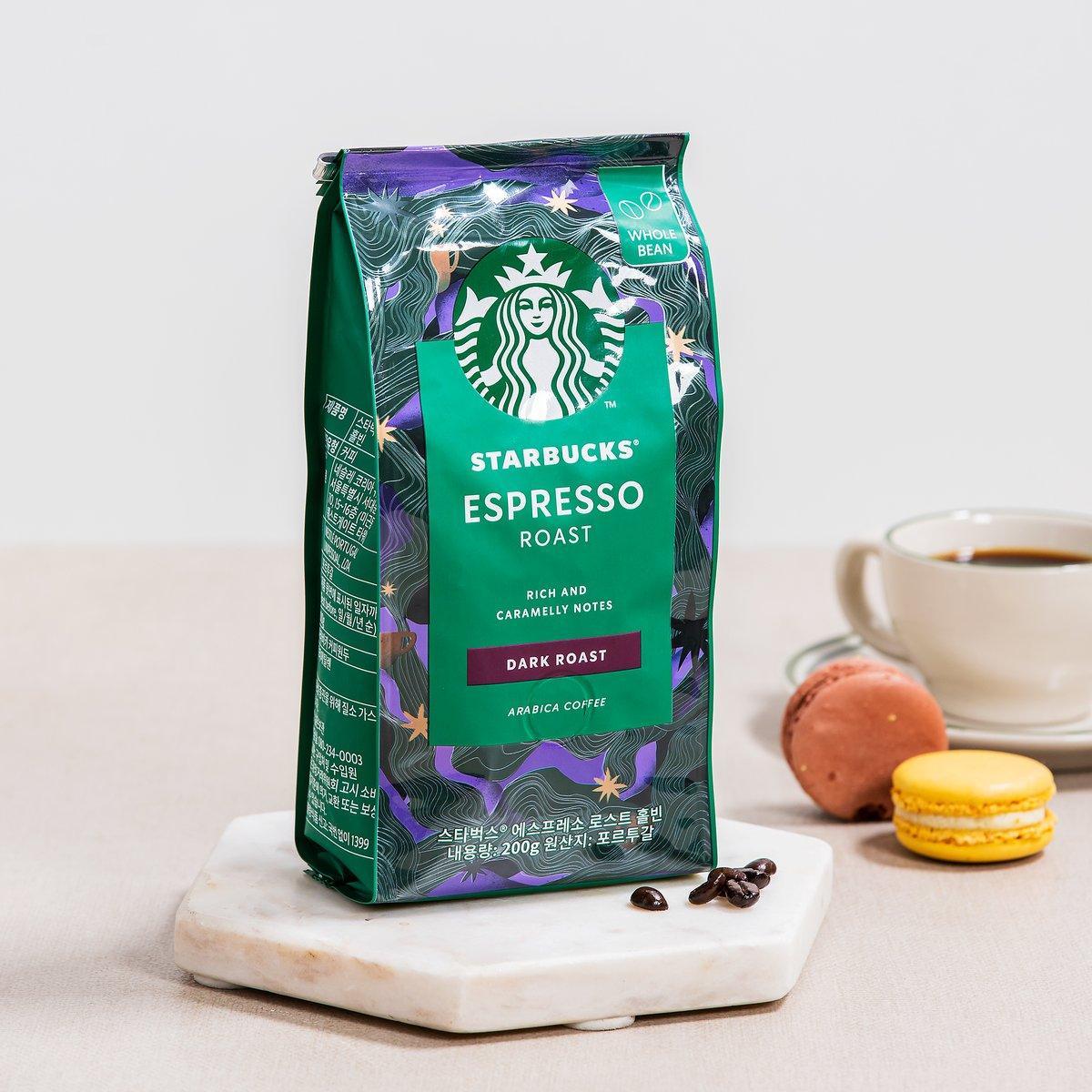 Cà Phê Starbucks Espresso Dark Roast Whole Bean Kallos Vietnam