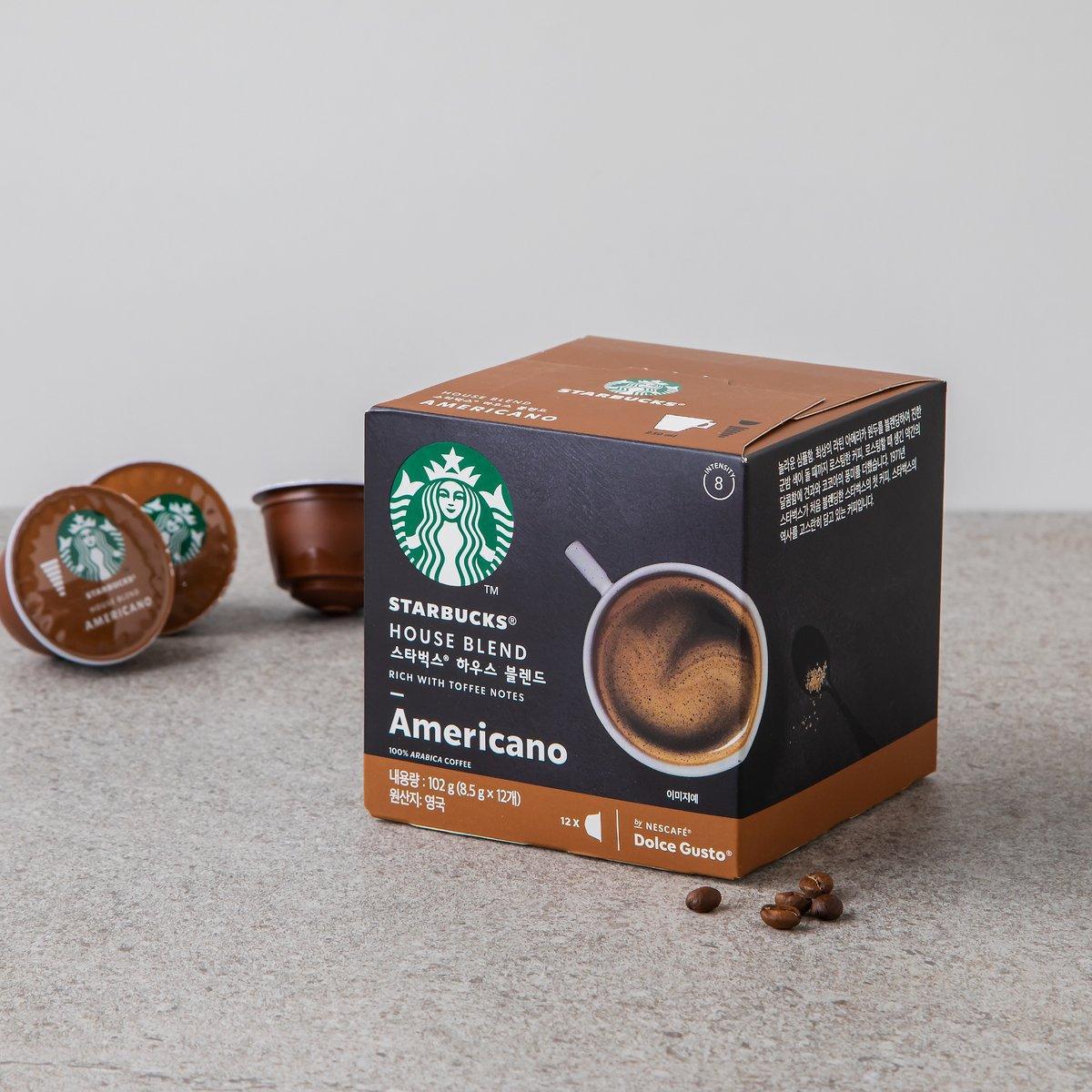 Nescafé Dolce Gusto Starbucks House Blend 102g