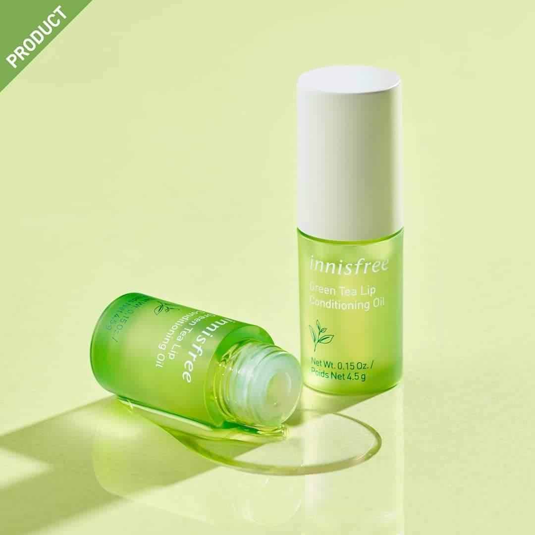 Dầu Dưỡng Môi Innisfree Green Tea Lip Conditioning Oil - Kallos Vietnam