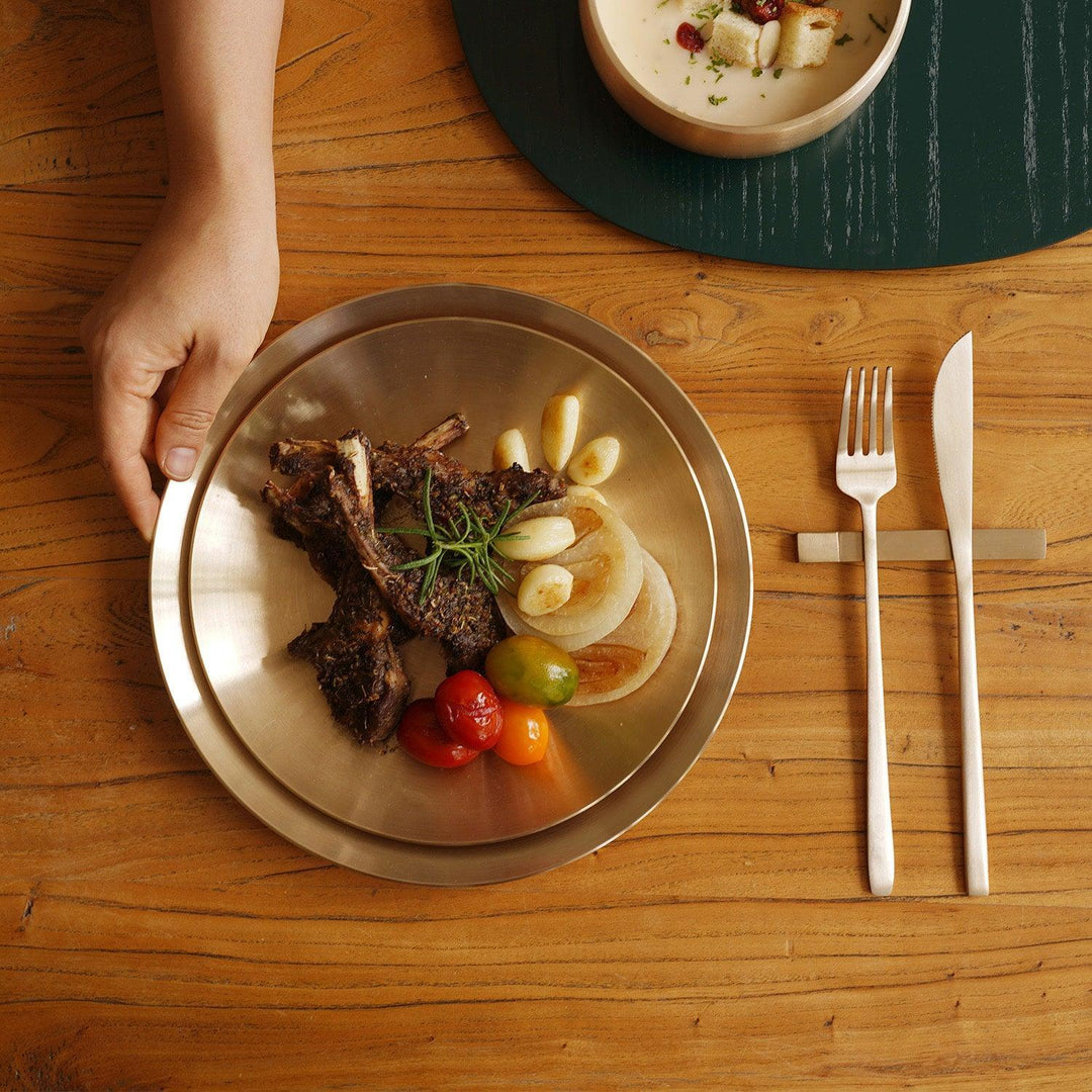 Đĩa Notdam Bangjja Yugi Organic Round Plate 24 - Kallos Vietnam