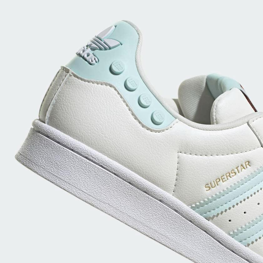 Giày Adidas Women Superstar x LEGO #Ice Mint - Kallos Vietnam
