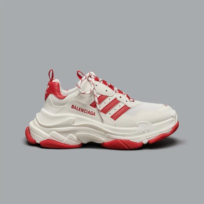 Giày Adidas Women Triple S #White Red - Kallos Vietnam