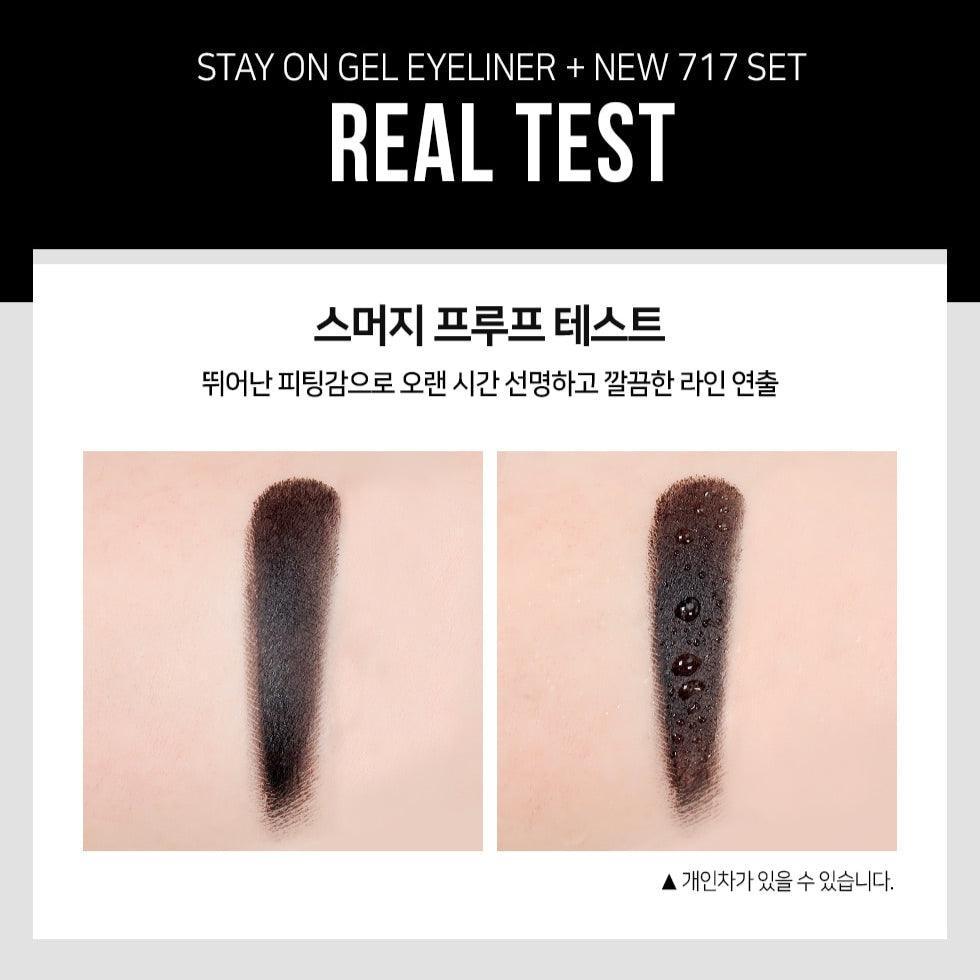 Kẻ Mắt Pro 8 Cheongdam Stay On Gel Eyeliner + New 717 Set - Kallos Vietnam