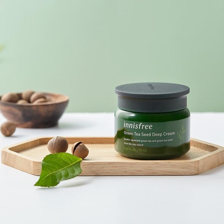 Kem Dưỡng Innisfree Green Tea Seed Deep Cream - Kallos Vietnam