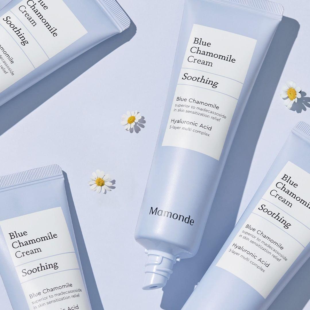 Kem Dưỡng Mamonde Blue Chamomile Cream - Kallos Vietnam