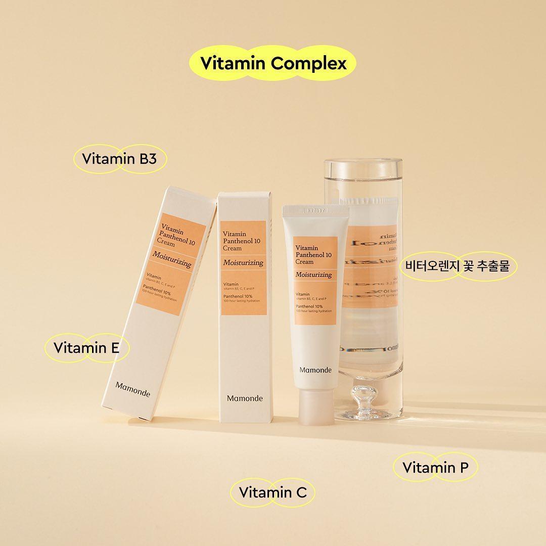 Kem Dưỡng Mamonde Vitamin Panthenol 10 Cream - Kallos Vietnam