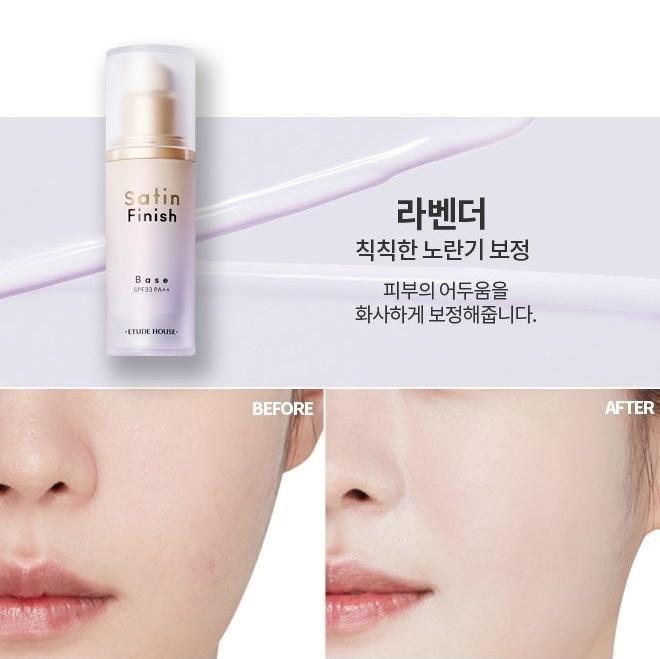 Kem Lót Etude House Satin Finish Base - Kallos Vietnam