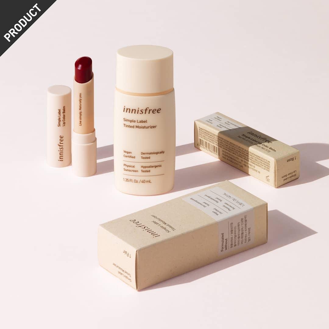 Kem Nền Innisfree Simple Label Tinted Moisturizer - Kallos Vietnam