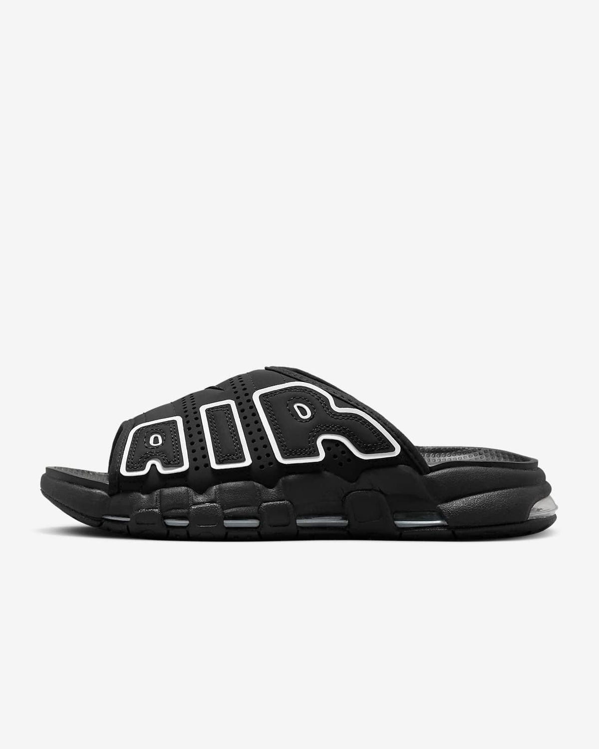 Dép Nike Air More Uptempo Slide #Black - Kallos Vietnam