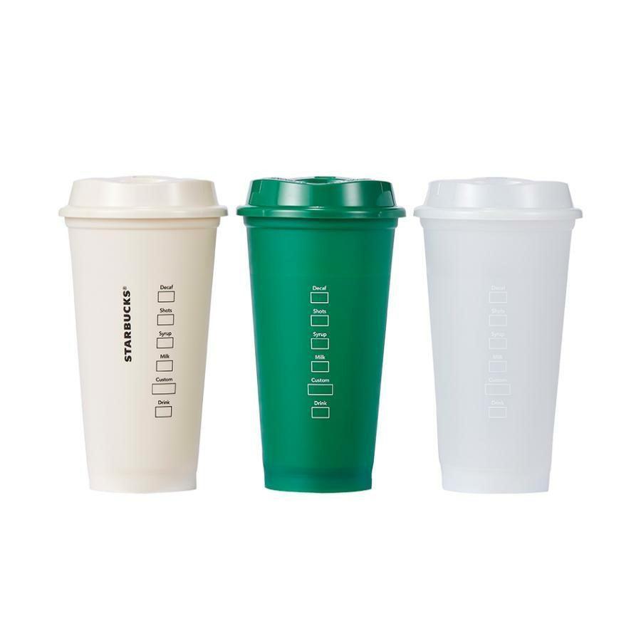 Ly Starbucks Variety Logo Reusable Cup Set - Kallos Vietnam
