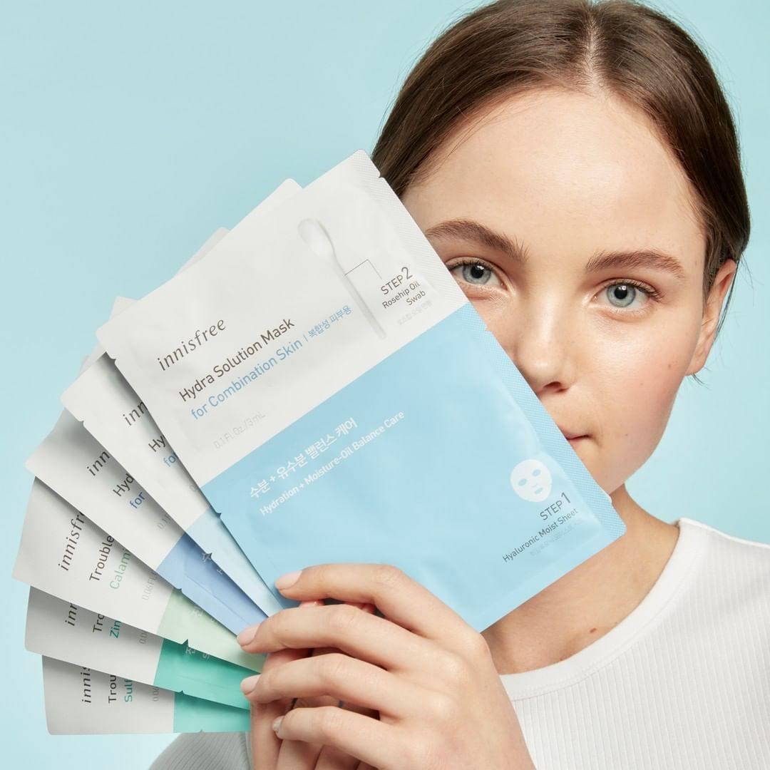 Mặt Nạ Innisfree Hydra Solution Mask - Kallos Vietnam