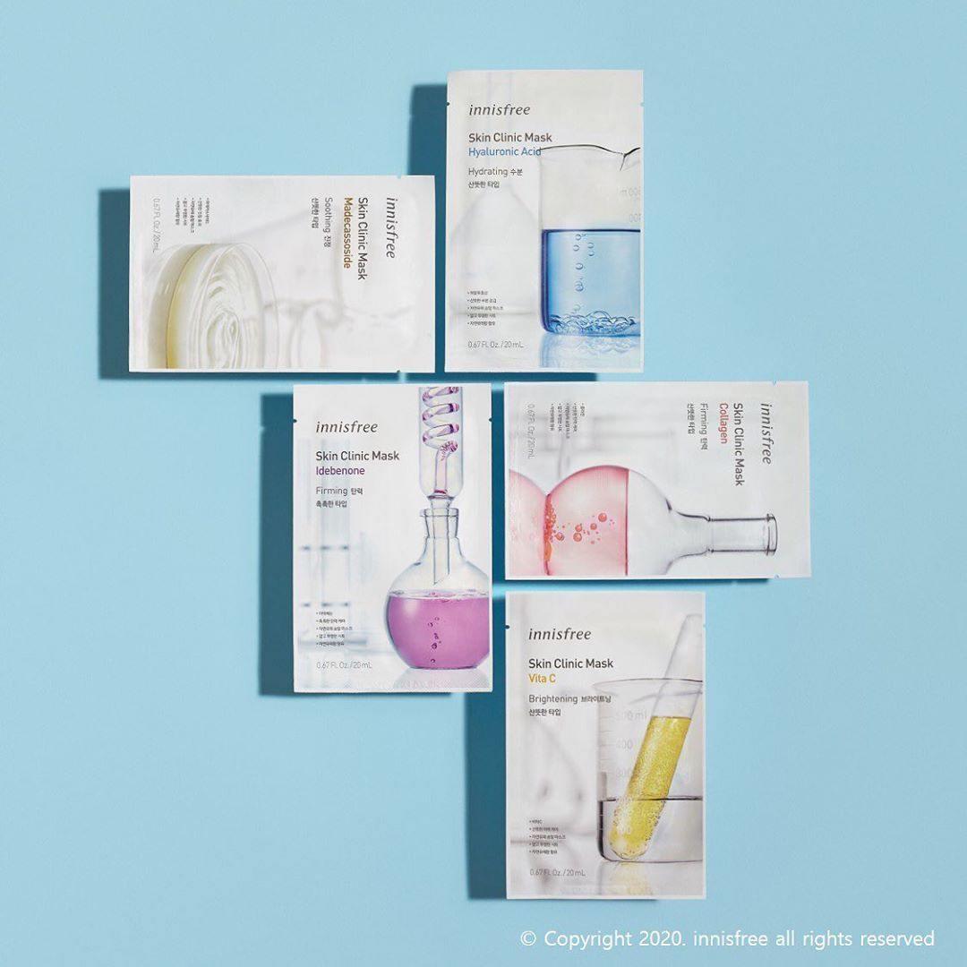 Mặt Nạ Innisfree Skin Clinic Mask - Kallos Vietnam