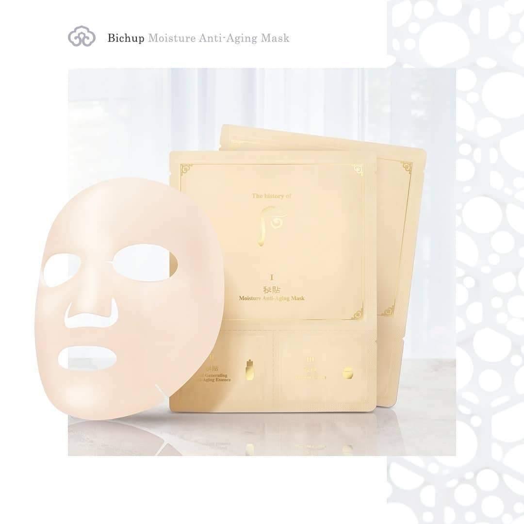 Mặt Nạ Whoo Moisture Anti Aging Mask - Kallos Vietnam