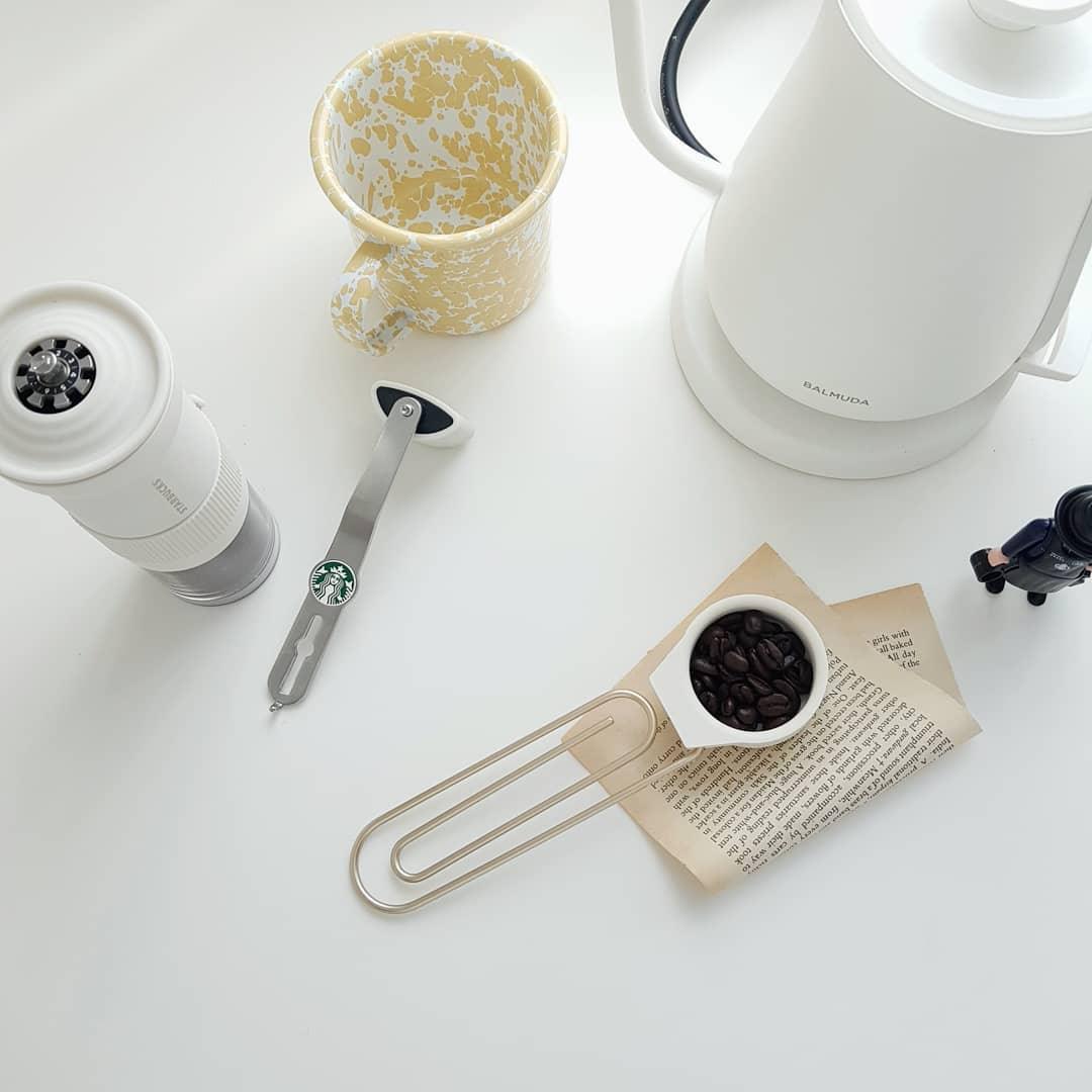 Muỗng Starbucks White Siren Coffee Clip Scoop - Kallos Vietnam