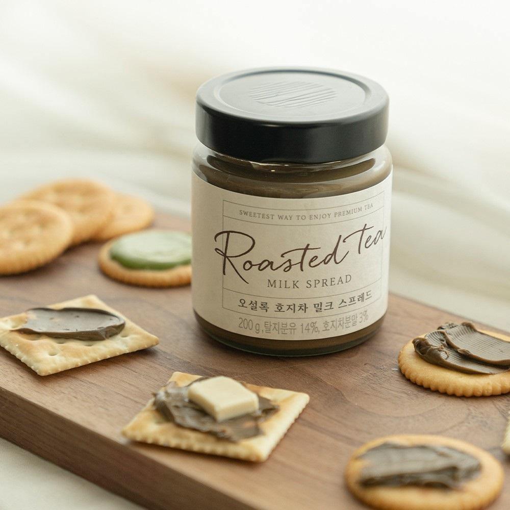 Mứt Trà Sữa Osulloc Roasted Tea Milk Tea Spread - Kallos Vietnam