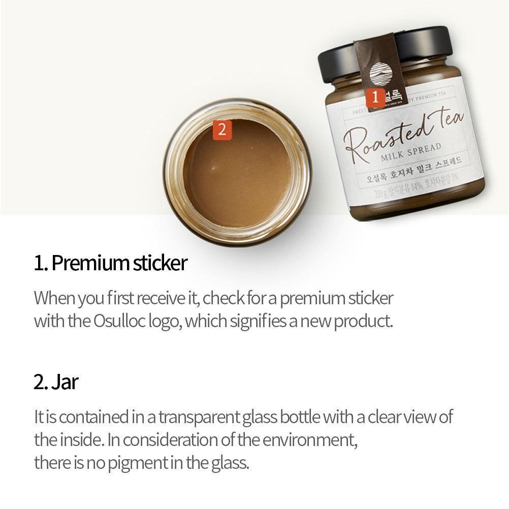 Mứt Trà Sữa Osulloc Roasted Tea Milk Tea Spread - Kallos Vietnam