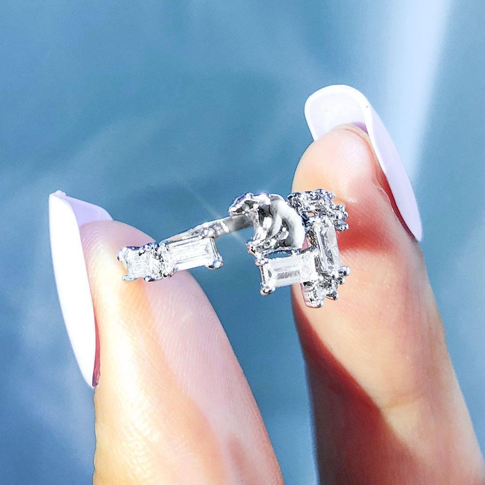 Nhẫn Wing Bling Polar Bear Ring Tear Of Glacier - Kallos Vietnam