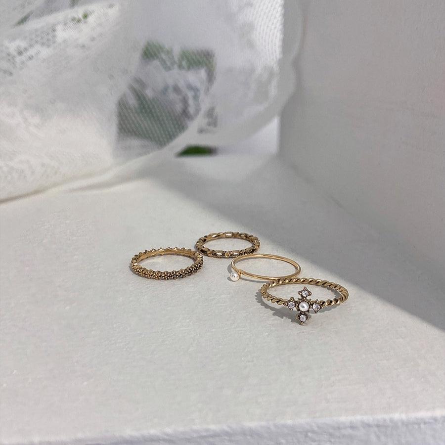 Nhẫn Wing Bling Retro Rings Set - Kallos Vietnam