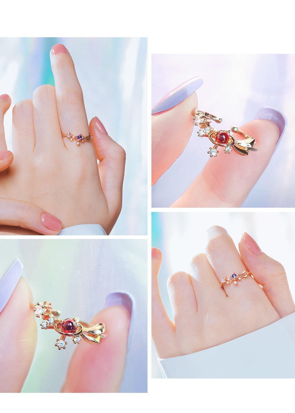 Nhẫn Wing Bling Shooting Star Birthstone Ring - Kallos Vietnam