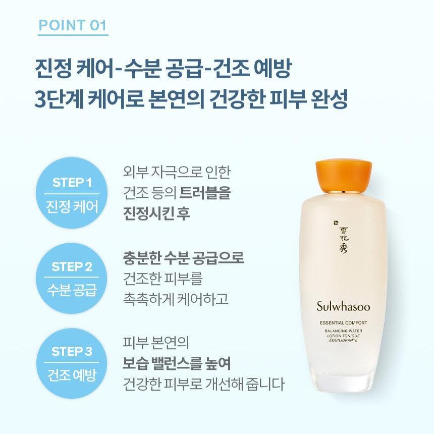 Nước Hoa Hồng Sulwhasoo Essential Comfort Balancing Water - Kallos Vietnam