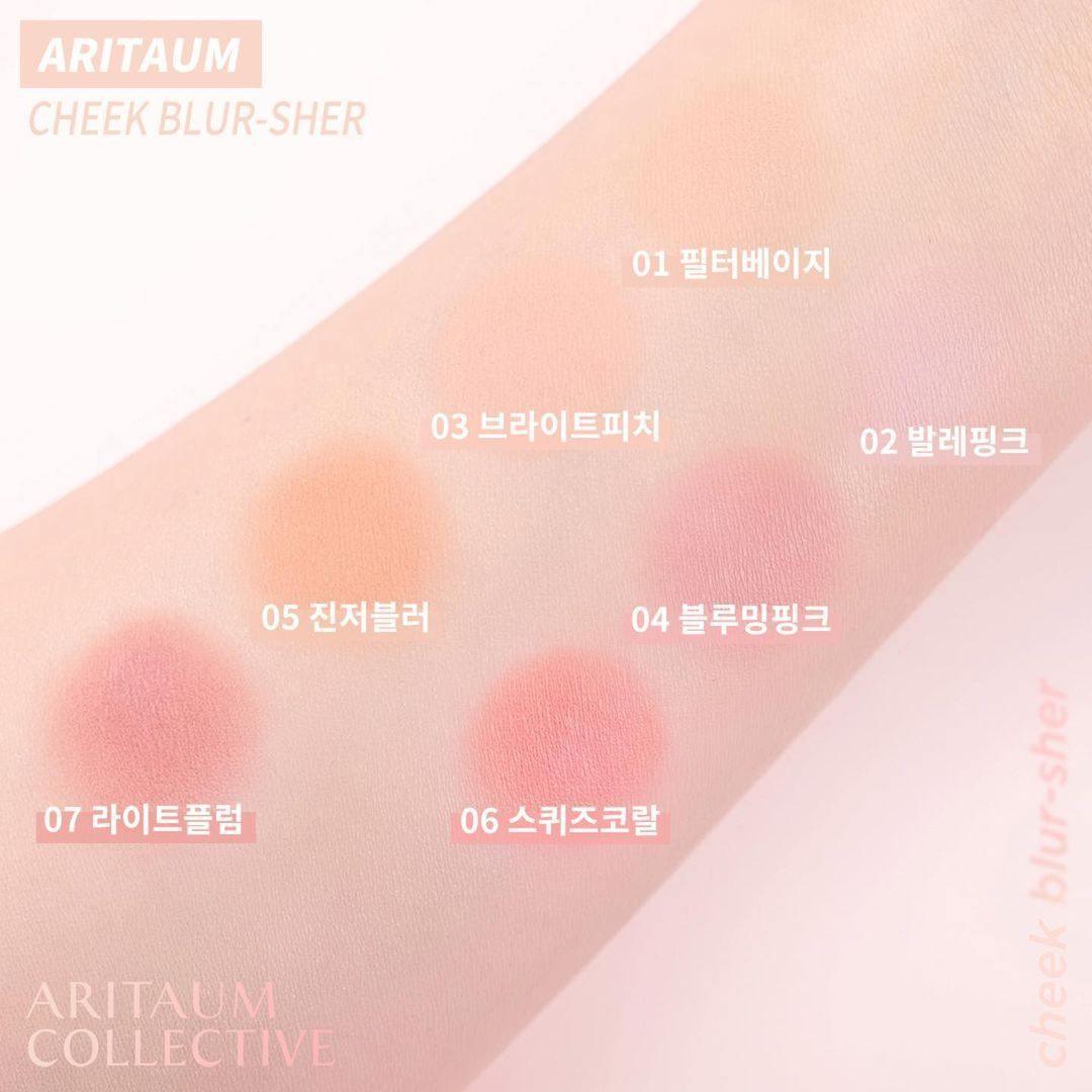Phấn Má Hồng Aritaum Cheek Blur Sher - Kallos Vietnam