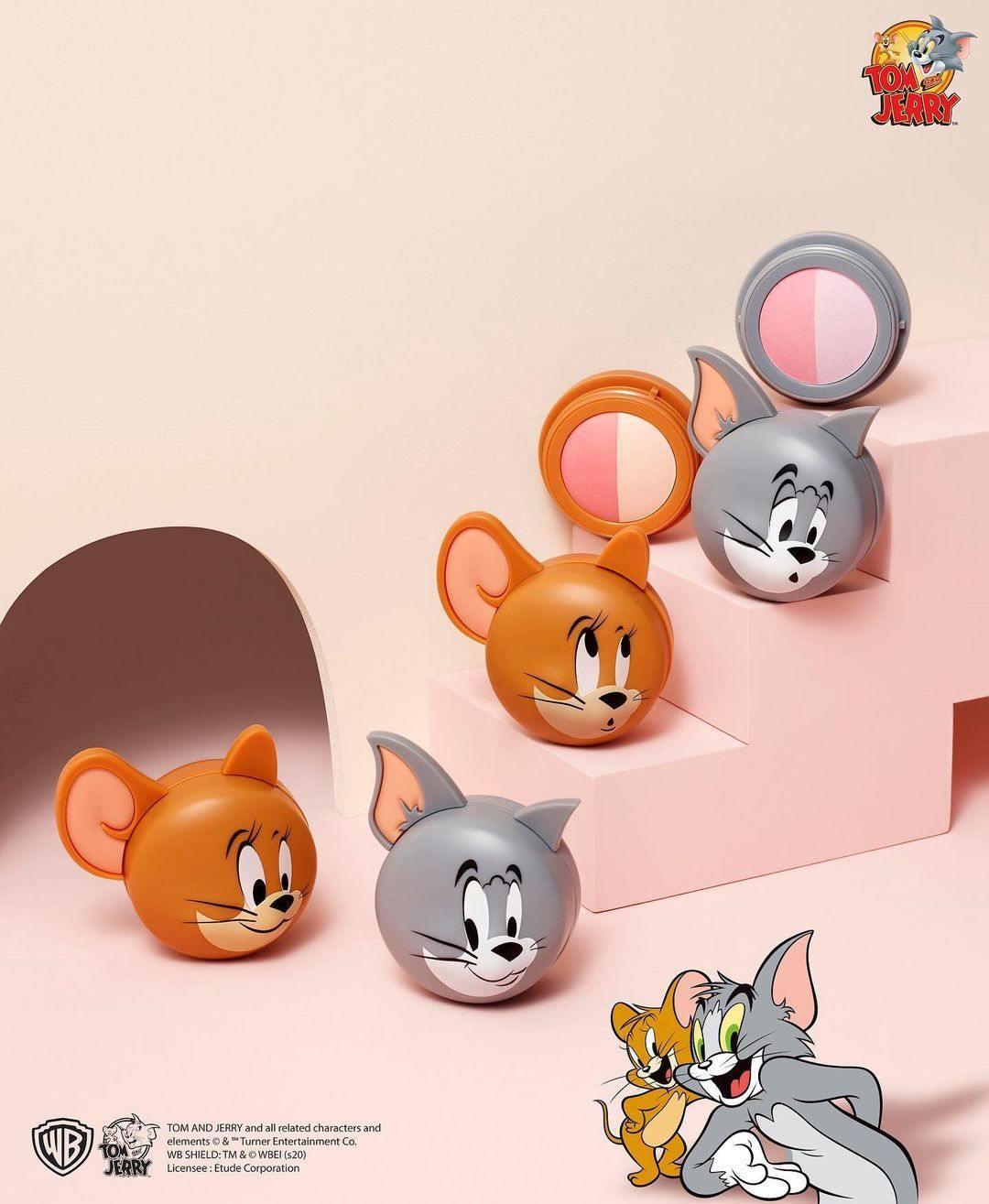 Phấn Má Hồng Etude House Tom Jerry Two Tone Cheek Dome - Kallos Vietnam