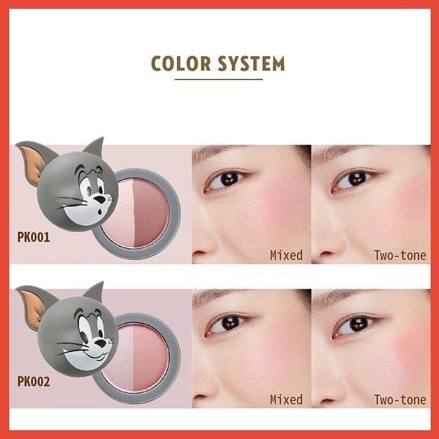 Phấn Má Hồng Etude House Tom Jerry Two Tone Cheek Dome - Kallos Vietnam