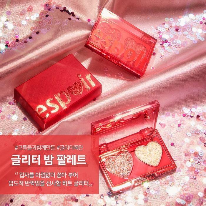 Phấn Mắt Espoir Love Bomb Glitter Balm Palette - Kallos Vietnam